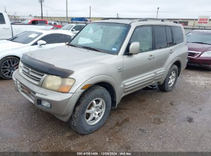 2002 MITSUBISHI MONTERO LIMITED Beige  Gasoline JA4MW51R02J068302 photo #3