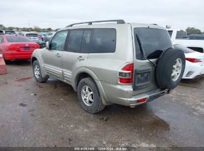 2002 MITSUBISHI MONTERO LIMITED Beige  Gasoline JA4MW51R02J068302 photo #4