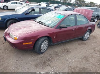 2001 SATURN SL2 Maroon  Gasoline 1G8ZK52701Z313162 photo #3