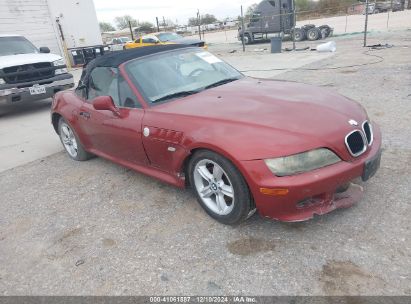 2000 BMW Z3 2.3 Red  Gasoline 4USCH9342YLG04696 photo #1