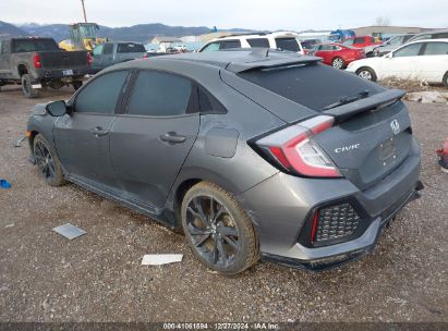 2019 HONDA CIVIC SPORT Gray  Gasoline SHHFK7G47KU219692 photo #4