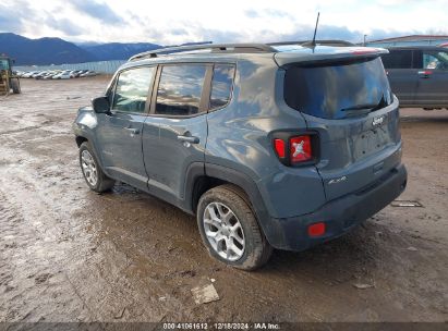 2018 JEEP RENEGADE LATITUDE 4X4 Gray  Gasoline ZACCJBBB1JPJ36344 photo #4