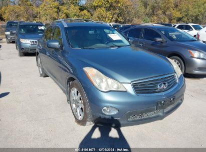 2008 INFINITI EX35 JOURNEY Blue  Gasoline JNKAJ09E08M306473 photo #1