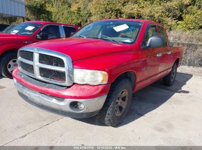 2005 DODGE RAM 1500 SLT/LARAMIE Red  Gasoline 1D7HA18N85J566985 photo #3