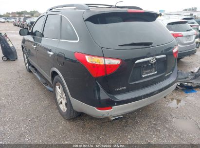 2011 HYUNDAI VERACRUZ LIMITED Black  Gasoline KM8NUDCC5BU176945 photo #4