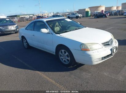 2002 ACURA CL 3.2 White  Gasoline 19UYA42462A000882 photo #1