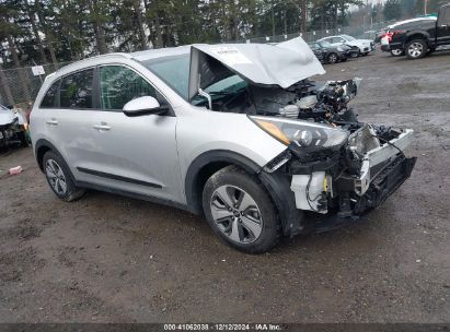 2020 KIA NIRO LX Silver  Hybrid KNDCB3LC8L5393610 photo #1