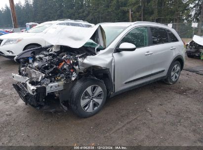 2020 KIA NIRO LX Silver  Hybrid KNDCB3LC8L5393610 photo #3