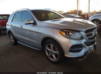 2017 MERCEDES-BENZ GLE 350 4MATIC Silver  Gasoline 4JGDA5HB4HA874936 photo #1