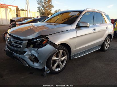 2017 MERCEDES-BENZ GLE 350 4MATIC Silver  Gasoline 4JGDA5HB4HA874936 photo #3