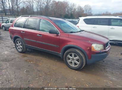 2006 VOLVO XC90 2.5T Red  Gasoline YV4CZ592161306080 photo #1