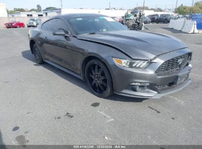 2015 FORD MUSTANG ECOBOOST Gray  Gasoline 1FA6P8TH8F5404039 photo #1