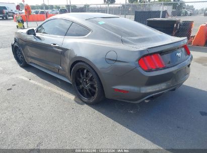 2015 FORD MUSTANG ECOBOOST Gray  Gasoline 1FA6P8TH8F5404039 photo #4