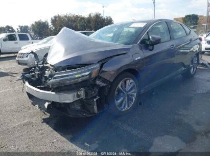 2018 HONDA CLARITY PLUG-IN HYBRID TOURING Gray  Hybrid JHMZC5F39JC003152 photo #3