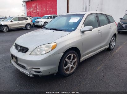 2003 TOYOTA MATRIX XR Silver  Gasoline 2T1KR32E53C080494 photo #3