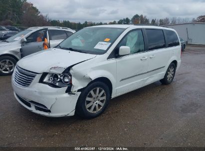 2015 CHRYSLER TOWN & COUNTRY TOURING White  Flexible Fuel 2C4RC1BG9FR570981 photo #3