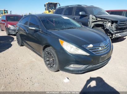 2014 HYUNDAI SONATA SE Gray  Gasoline 5NPEC4AC0EH872380 photo #1