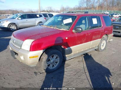 2005 MERCURY MOUNTAINEER Red  Gasoline 4M2ZU86E75UJ05643 photo #3