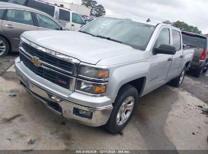 2014 CHEVROLET SILVERADO 1500 2LT Silver  Gasoline 3GCPCREC0EG144745 photo #3