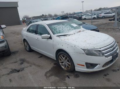 2012 FORD FUSION SEL White  Flexible Fuel 3FAHP0CG8CR225610 photo #1