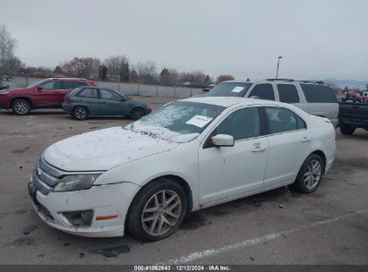 2012 FORD FUSION SEL White  Flexible Fuel 3FAHP0CG8CR225610 photo #3