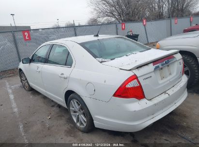 2012 FORD FUSION SEL White  Flexible Fuel 3FAHP0CG8CR225610 photo #4