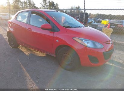 2011 MAZDA MAZDA2 SPORT Red hatchbac gas JM1DE1HY2B0102938 photo #1