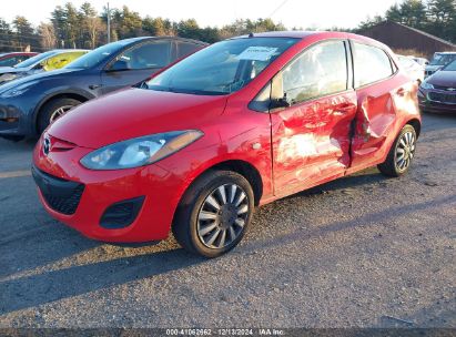 2011 MAZDA MAZDA2 SPORT Red hatchbac gas JM1DE1HY2B0102938 photo #3