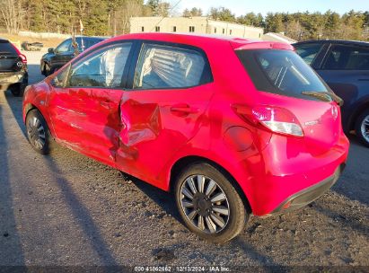 2011 MAZDA MAZDA2 SPORT Red hatchbac gas JM1DE1HY2B0102938 photo #4