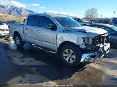 2018 NISSAN TITAN SV Silver  Gasoline 1N6AA1E56JN509636 photo #1