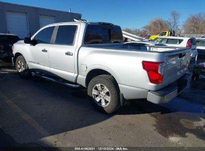 2018 NISSAN TITAN SV Silver  Gasoline 1N6AA1E56JN509636 photo #4