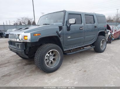 2005 HUMMER H2 SUV Gray  Gasoline 5GRGN23U85H106925 photo #3