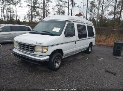 1995 FORD ECONOLINE E150 VAN White  Gasoline 1FDEE14H5SHB16274 photo #3