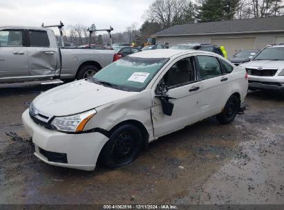 2010 FORD FOCUS S White  Gasoline 1FAHP3EN7AW233432 photo #3