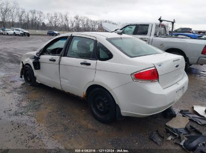 2010 FORD FOCUS S White  Gasoline 1FAHP3EN7AW233432 photo #4