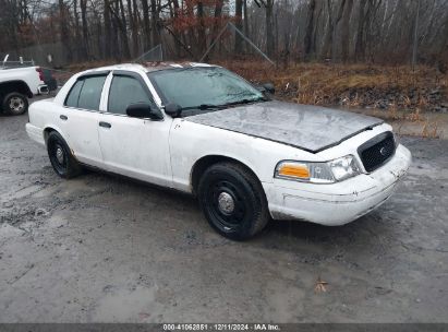 2008 FORD CROWN VICTORIA POLICE/POLICE INTERCEPTOR White  Flexible Fuel 2FAHP71VX8X156910 photo #1