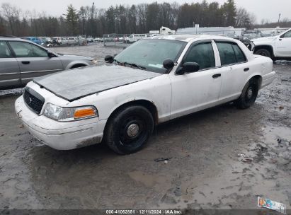 2008 FORD CROWN VICTORIA POLICE/POLICE INTERCEPTOR White  Flexible Fuel 2FAHP71VX8X156910 photo #3