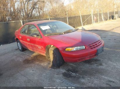 1996 PLYMOUTH BREEZE Red  Gasoline 1P3EJ46C2TN189690 photo #1