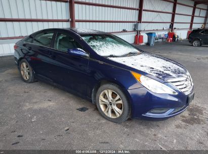 2011 HYUNDAI SONATA GLS Blue  Gasoline 5NPEB4AC8BH045564 photo #1