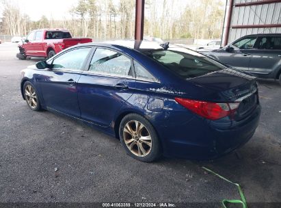 2011 HYUNDAI SONATA GLS Blue  Gasoline 5NPEB4AC8BH045564 photo #4