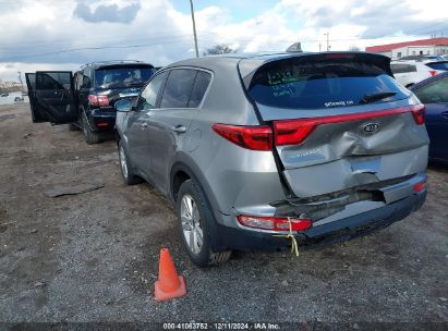 2019 KIA SPORTAGE LX Silver  Gasoline KNDPMCACXK7575424 photo #4