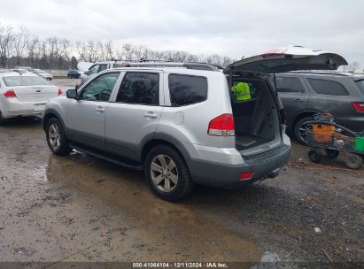 2009 KIA BORREGO EX V6 Silver  Gasoline KNDJH741695022531 photo #4