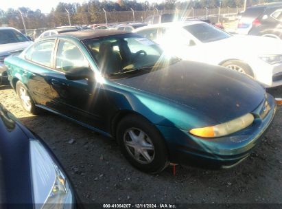 2003 OLDSMOBILE ALERO GL1 Blue  Gasoline 1G3NL52F53C136235 photo #1