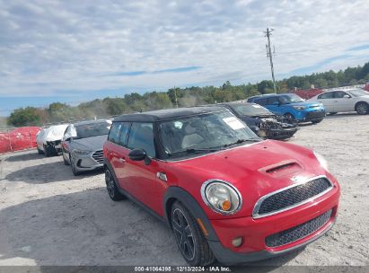 2008 MINI COOPER S CLUBMAN Red  Gasoline WMWMM33578TP89298 photo #1