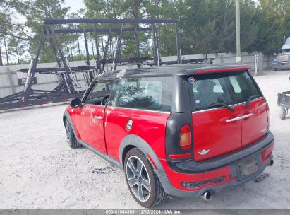 2008 MINI COOPER S CLUBMAN Red  Gasoline WMWMM33578TP89298 photo #4