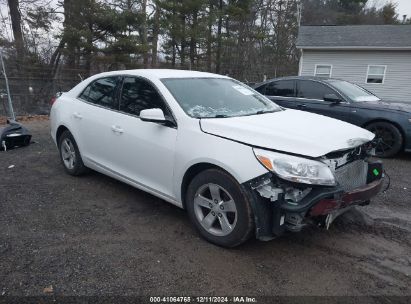 2016 CHEVROLET MALIBU LIMITED LT White  Gasoline 1G11C5SA0GU157408 photo #1