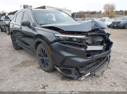 2023 HONDA CR-V HYBRID SPORT TOURING Black  Hybrid 2HKRS6H91PH803498 photo #1