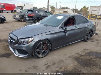 2018 MERCEDES-BENZ AMG C 43 4MATIC Gray  Gasoline 55SWF6EB5JU272518 photo #3