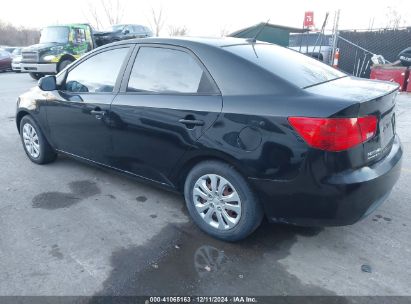 2011 KIA FORTE EX Black  Gasoline KNAFU4A27B5382178 photo #4