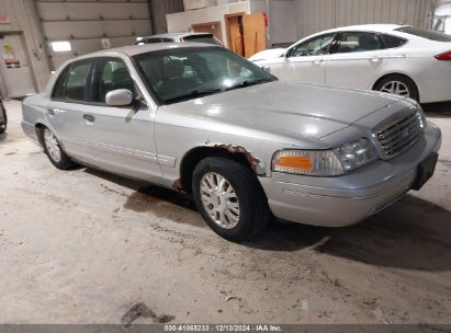 2003 FORD CROWN VICTORIA LX Silver  Gasoline 2FAFP74WX3X165269 photo #1